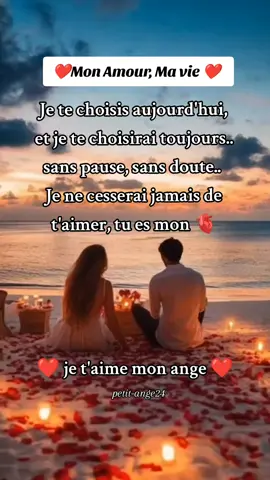 Mon amour pour toujours ❤️  #CapCut #amour #lover #Relationship #Love 