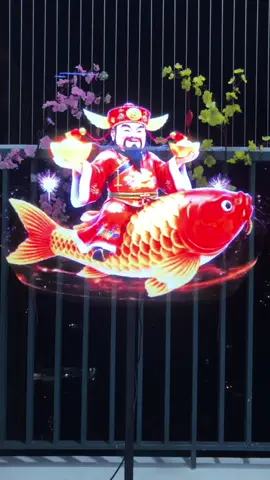 Còn 120 ngày nữa là đến Tết 2026.Đón Xuân 2026 cùng quạt led 3D hologram 4 cánh..#xuhuong #quatled3dhologram 