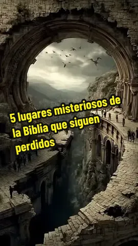 5 lugares misteriosos de la Biblia que siguen perdidos #biblia #misterio #dios 