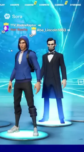 lincoln spotted in fortnite… #lincolnvirus #lincoln #ai #fortnite 
