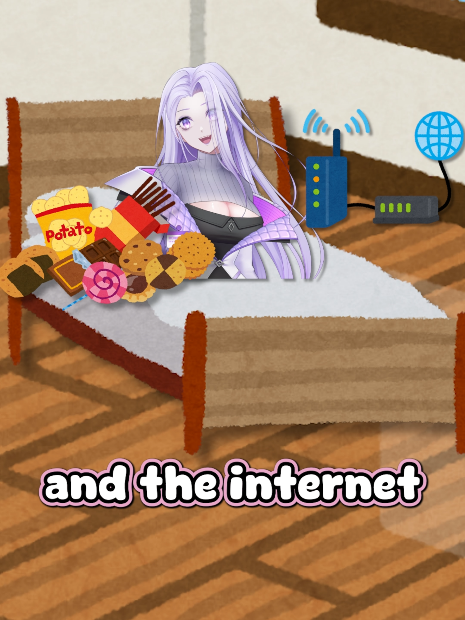 making a streamer basement is easy #fyp #funny #twitch #vchiban #anime #vtuber #envtuber