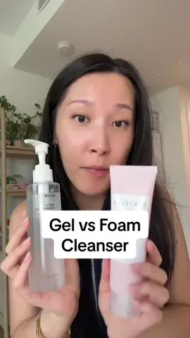 Gel vs Foam Cleansers #kbeauty #koreanskincare #cleanser #gelcleanser #foamcleaner 