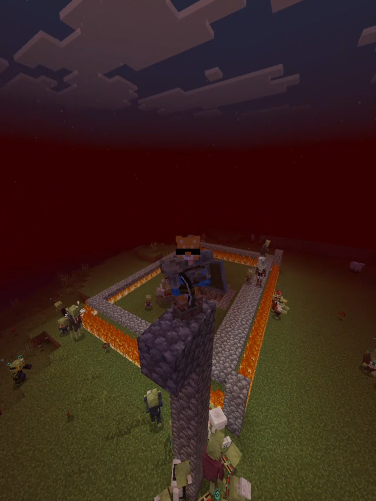 HOY ES MI CUMPLEAÑOOOOOS :3333  MOD DE ZOMBIES PARA MC BEDROCK :D #Minecraft #fyp #paratii #mod #videogame #humor #fyppppppppppppppppppppppp #mc #zombies