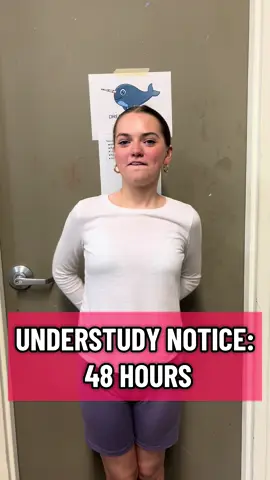 Understudy notice, less then 48 hours from opening night, can she pull it off?#thelightningthief #TheApp #percyjacksonmusical 