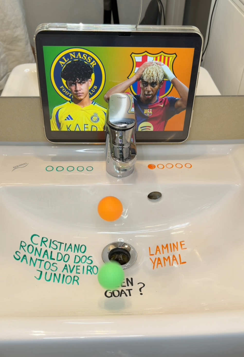 Cristiano Ronaldo dos Santos Aveiro Junior gegen Lamine Yamal🏆⚽️