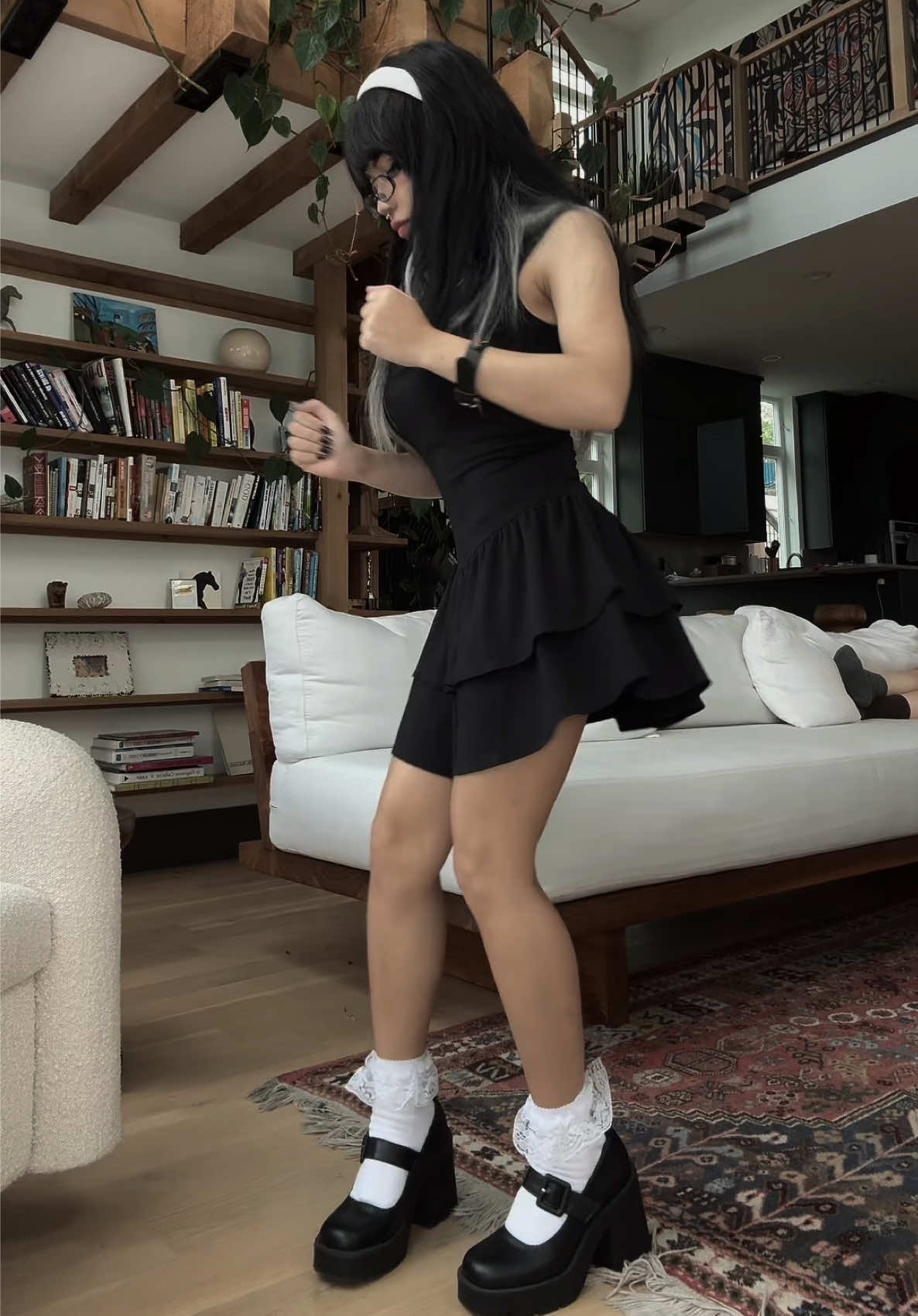 do U like my little dancey dance #fyp #foryou #alternative #altfashion #fitcheck 