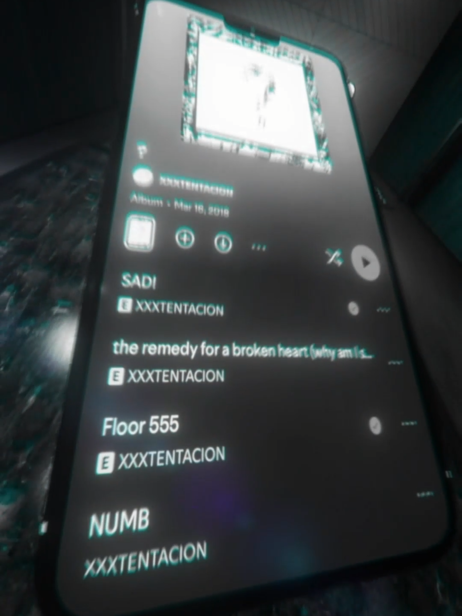 FLOOR 555 ⤋ - XXXTENTACION // 3D Edit - Continue the chain 👀 #xxxtentacionedits #aftereffects #animation #blender #edits #ae