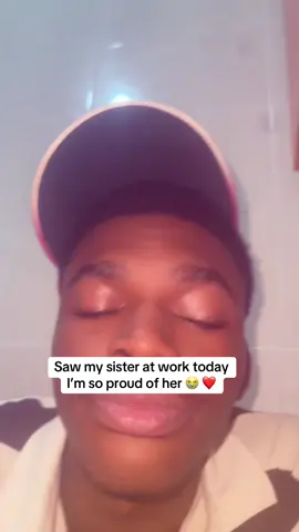 Saw my sister at work today, so proud of the woman she grew up to be #fyp #littlesister #Siblings #grownup #viral 