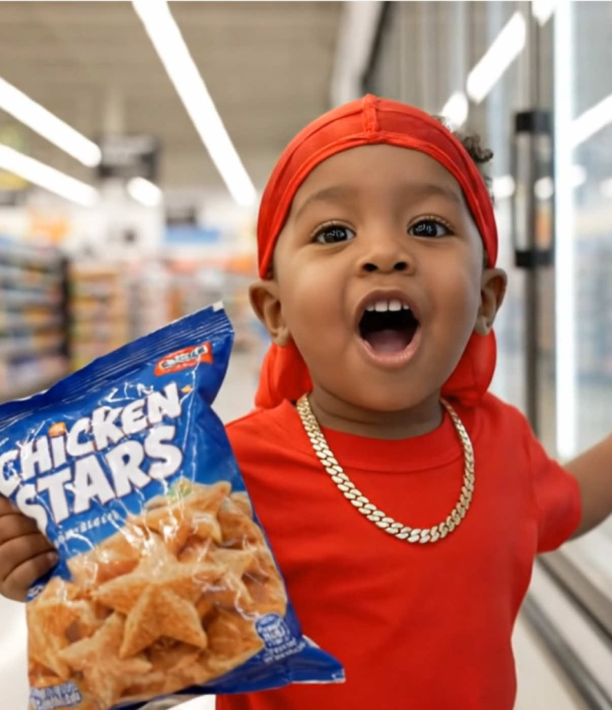 Chicken stars 😍 #aibaby #veo3 #aicontent 