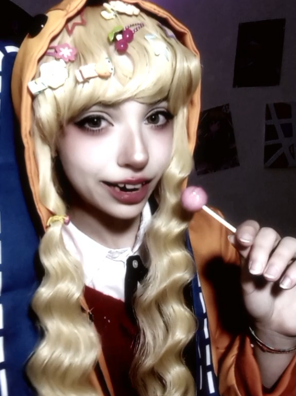 [🧡🍭] UNCOMFORTABLEEE #cosplay #kakegurui #runayomozuki #fyp #viral 