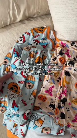 The cutest matching Halloween bamboo pajamas for my littles🕷️🕸️👻🎃 @babee Reshinee Shop #bamboopajamas #kidspajamas #halloweenpajamas #halloween #tiktokshopcreatorpicks 