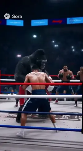 Gorilla Knockout #AI #ArtificialIntelligence #MachineLearning #AITools #AIArt 