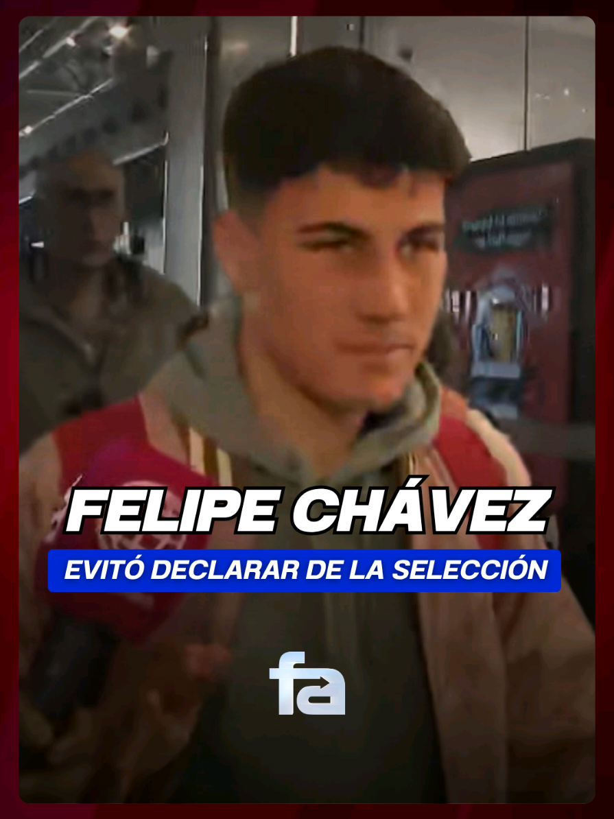 ✈️🇵🇪 FELIPE CHÁVEZ retornó a Alemania tras su debut con la Selección Peruana.  El volante evitó declarar a la prensa. 🗣❌