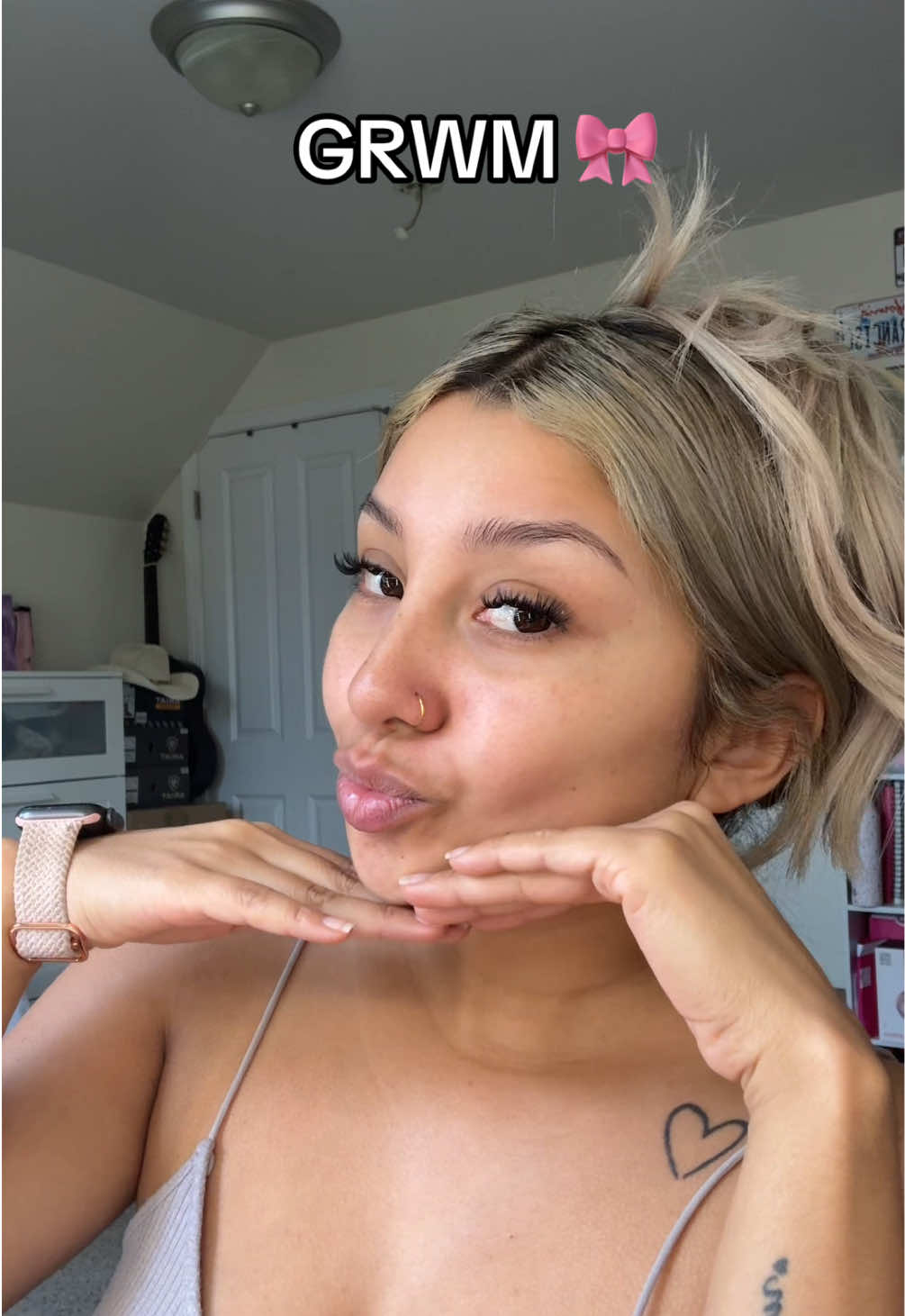 Maquillaje sencillo 🎀 #makeup #SmallBusiness #grwm #fyp #viral 