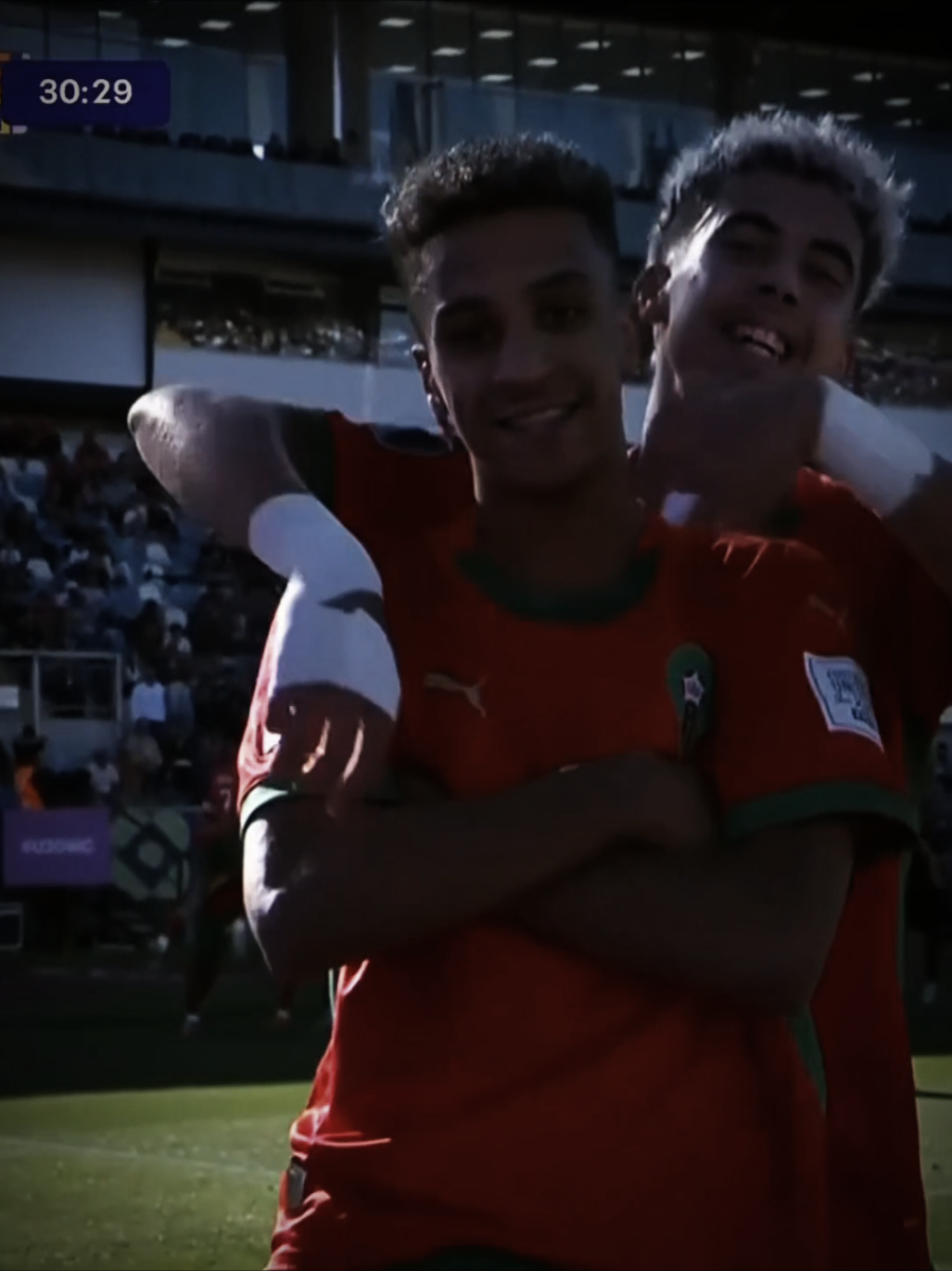 Morocco first Goal 🇲🇦🔥 #morocco #maghrib #footballtiktok #usa #fyp 