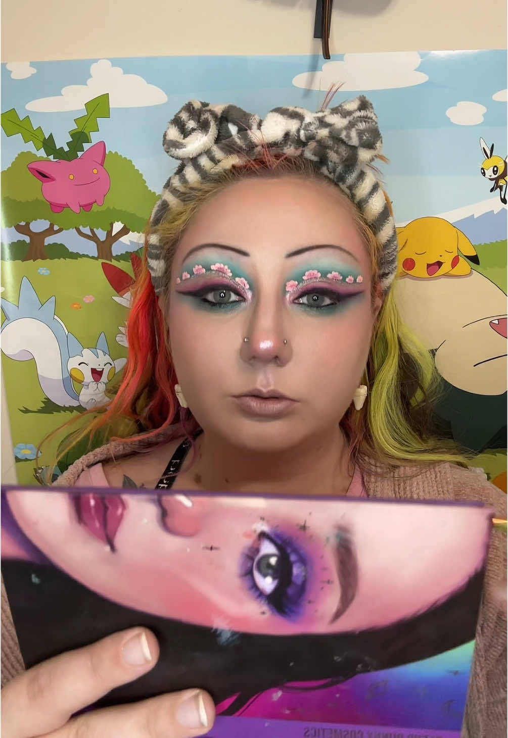 Hey there friends! Here is a calm little get ready with me while I do the green tea look from the other day ❤️ my little one is sick so I don’t really have the spoons to record a voiceover today but I totally can later if it’s requested :) just lemme know!  #fyp #makeup #grwm #getreadywithme #getreadywithmemakeup #makeuptutorial #creativemakeup #eyeshadow  #Eyeliner #makeupinspo 