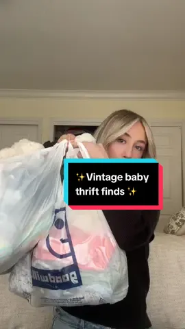 Count how many times i said “cute” !! #thriftedfinds #babygirl #thrifthaul
