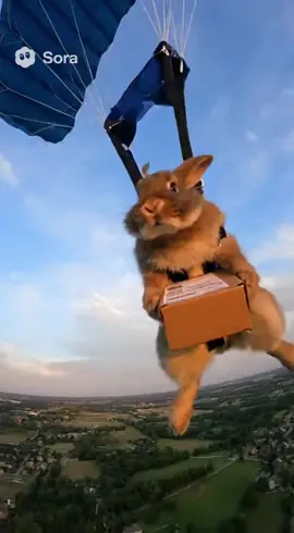 delivered on time  #ai #sora #bunny #fyp #fypシ 