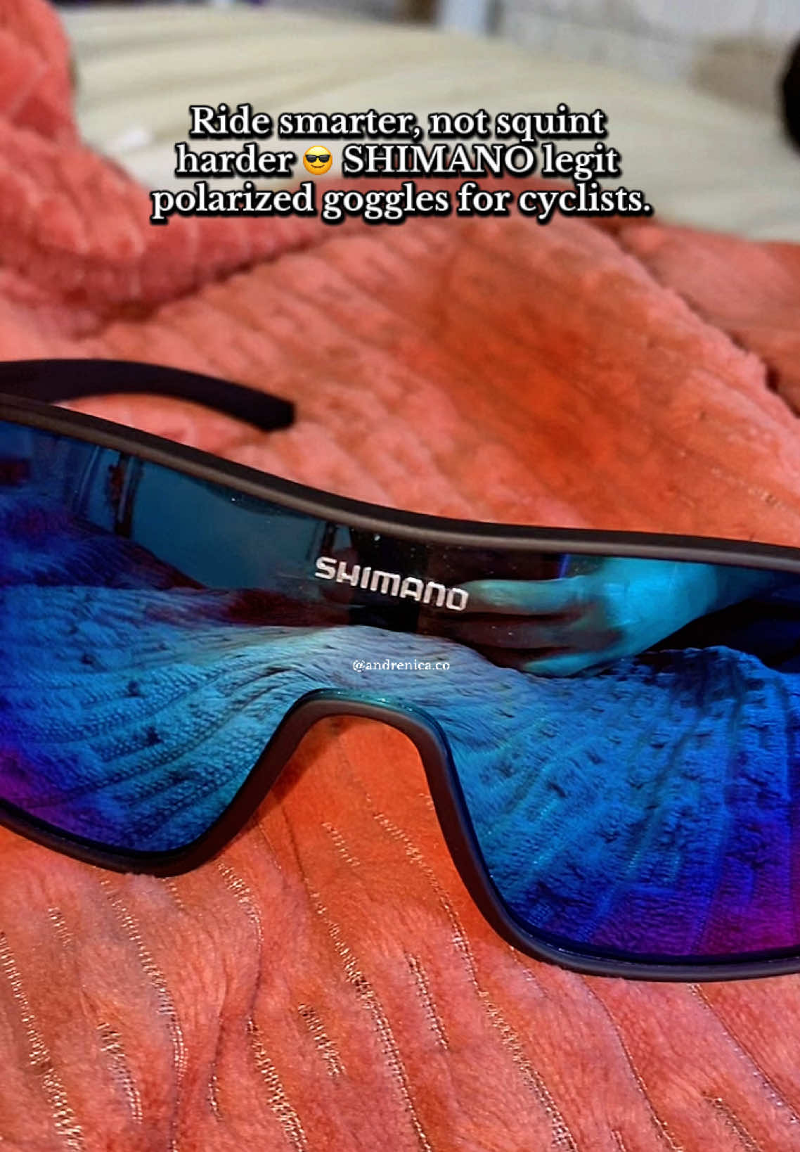 Conquer every ride with SHIMANO Polarized Bicycle Goggles — built for comfort, protection, and style. These goggles block glare, shield your eyes from UV rays, and keep your vision clear even under strong sunlight. Lightweight, aerodynamic, and perfect for both casual and long-distance riders. 💡 Why you’ll love it: • Polarized & anti-glare lenses for clear vision on the road • UV400 protection to keep eyes safe from sunlight • Lightweight and snug fit design • Durable frame made for cycling and outdoor sports • Premium SHIMANO quality for every rider #Shimano #CyclingGearPH #PolarizedGoggles #AntiGlareGlasses #BikeEssentialsPH 