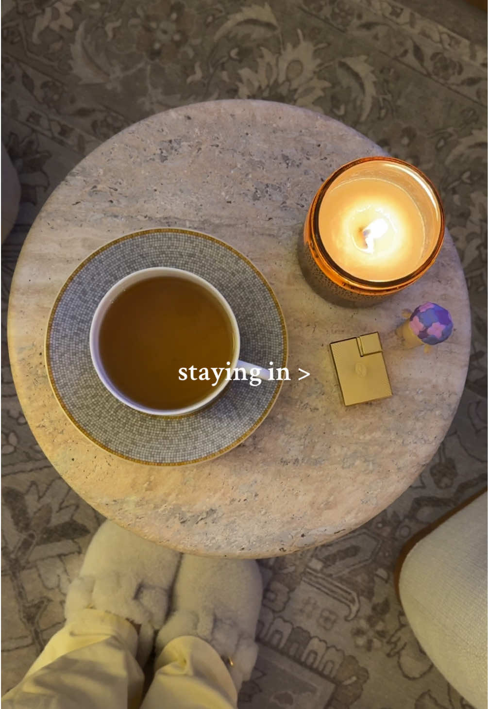 my favorite plan ever is staying in 🧦🍂🤎🧸 #stayingin #girlythings #fall #aesthetic #nightroutine 