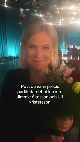 Tittade ni på debatten? ☺️ #S2026 