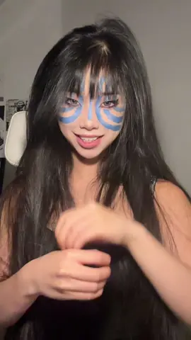 akaza makeup #demonslayer #akaza #anime #asian #fyp  