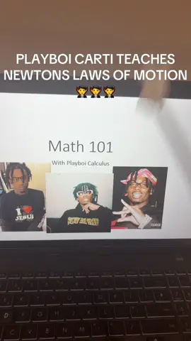 CARTI THE MATH GOAT 🔥🔥 #playboicarti #fyp #math #calculus #rap 