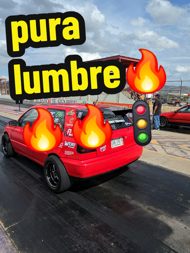 pura lumbre!!!!🔥⚡️🚦🇲🇽 vw golf turbio vs Honda civic turbo  en #chihuahua #dragrace #tonyaraujo #arrancones #tiktoklive 🤟🏻