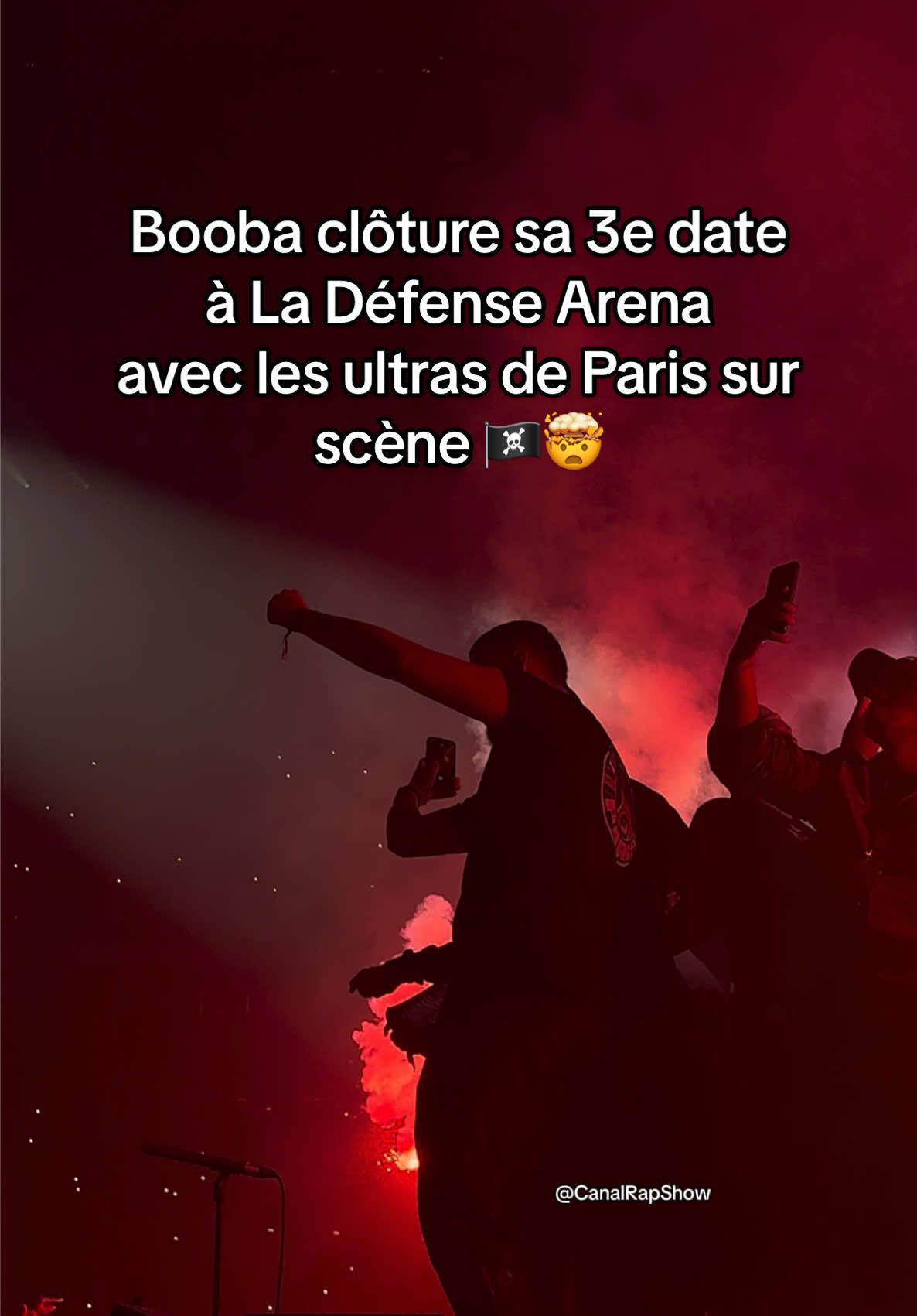 L’ambiance de malade sur Dolce Camara🤯🏴‍☠️ #booba #defensearena #ultraparis @BOOBA @Paris La Défense Arena 