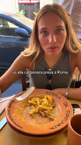 Piatto doppio perché prima avevo mangiato la Gricia