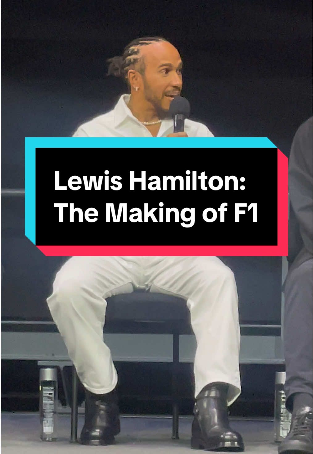 This was at a special LA screening of F1 #lewishamilton #f1 #f1movie #applemovies