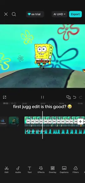 why the bob moving like that 😭 #juggedit #edit #spongebob #fyp #jugg