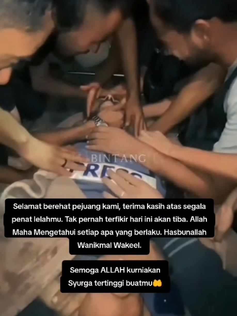 Perang itu tidak hilang, ia hanya bertukar rupa. Selamat berehat pejuang kami, terima kasih atas segala penat lelahmu. Tak pernah terfikir hari ini akan tiba. Allah Maha Mengetahui setiap apa yang berlaku. Hasbunallah Wanikmal Wakeel. #freepalestine #saleh_aljafarawi #12OCT2025 