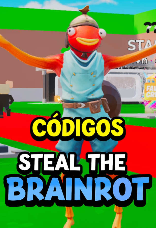 Ya están activos los Nuevos Códigos de Roba un Brainrot en Fortnite Steal a Brainrot roblox es gratis #gamerentiktok #robaunbrairont #fortnite #roblox #brainrot 