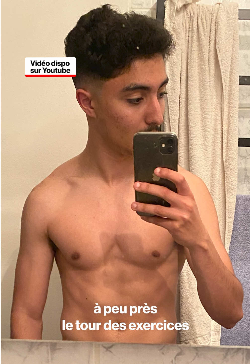 Mes débuts en salle de musculation. #musculation #transformationphysique 