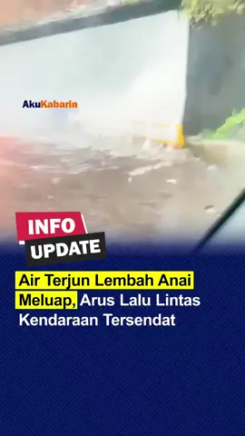 Air terjun Lembah Anai meluap sore ini (11/10/2025) sekitar pukul 16.00 WIB akibat curah hujan tinggi. Debit air yang meningkat membuat arus cukup deras dan lalu lintas di sekitar lokasi sempat tersendat. #beritaviral #infoviral #viralhariini #fyp #akukabarin 