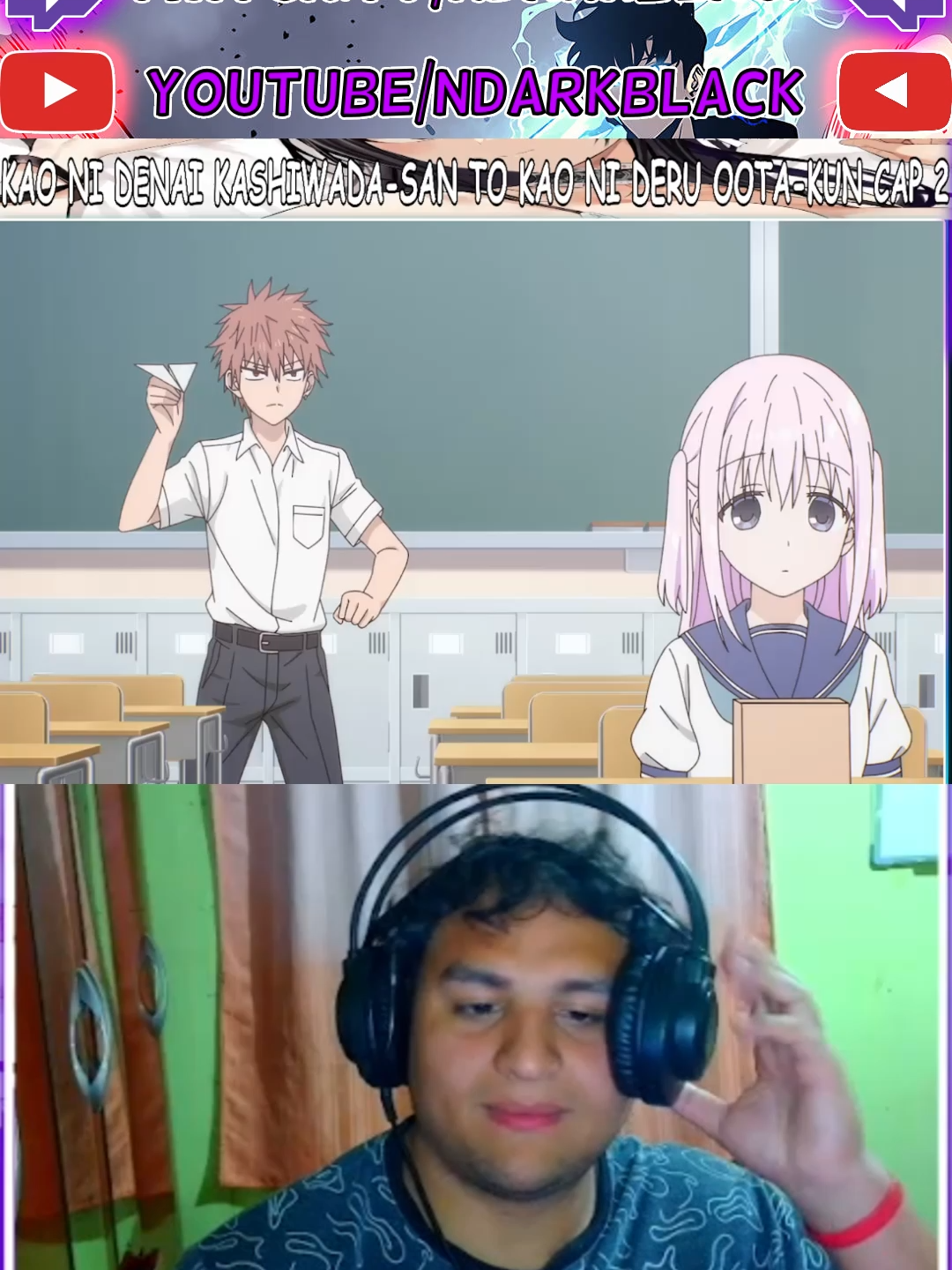 No oota la cagaste #kaonidenaikashiwadasantokaonideruootakun #inexpressivekashiwadaandexpressiveoota #kashiwada #oota #Anime #animesotoño2025 #animefyp #anime #animetiktok #animeedit #romance #romanceanime #fyp #fypシ゚ #romcom