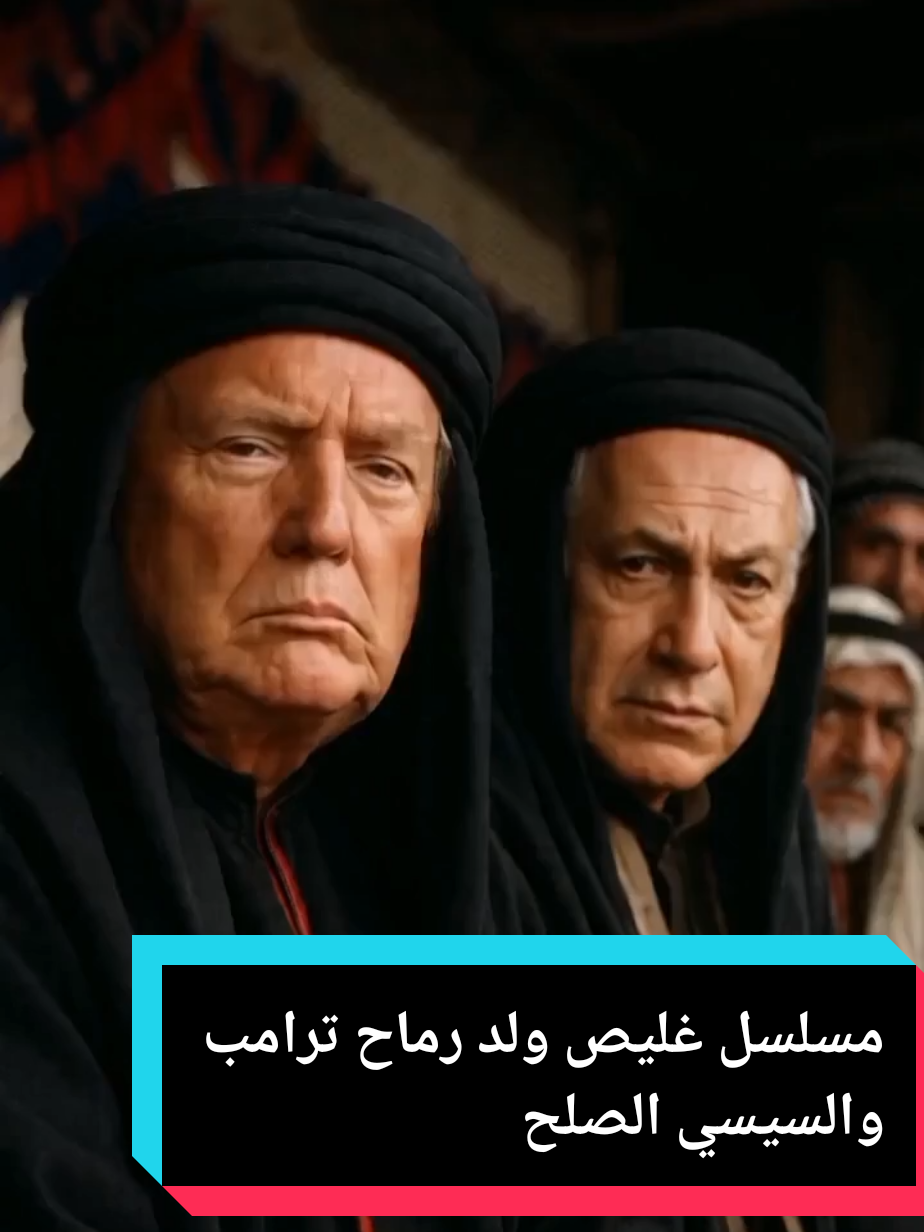 مسلسل غليص ولد رماح السيسي وترامب الصلح تصميمي #ترامب #السيسي #مصر_العراق_السعودية_تونس_المغرب_الجزائر #الشعب_الصيني_ماله_حل #سلوم_حداد 