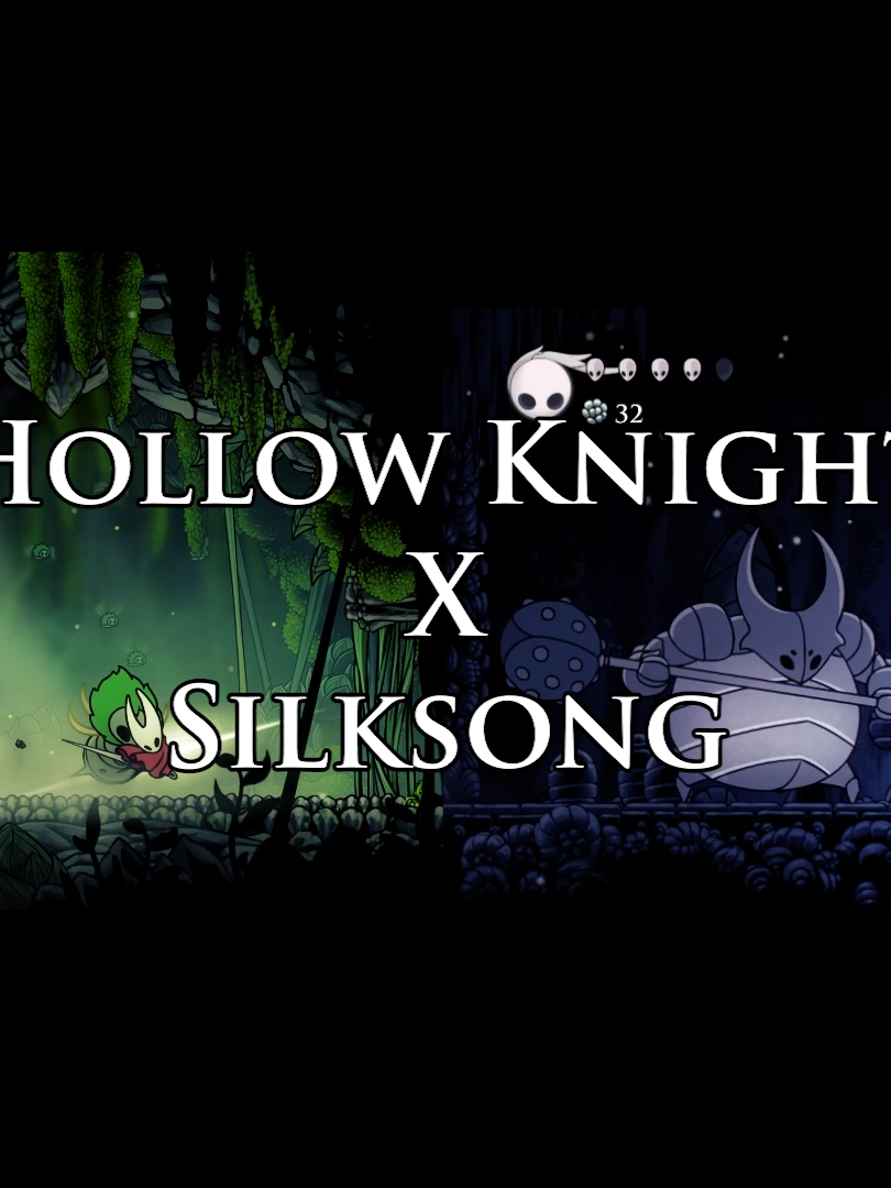 i've seen a few videos of people beating the games concurrently, but never simultaniously#silksong #hollowknight #hornet #metroidvaniagames #challenge #christopherlarkin #deltarune #valve #halflife #fyp #tobyfox #willwood #expedition33 #goty #silksongsweep #hornets #paleking #wyrm #weaver #boss