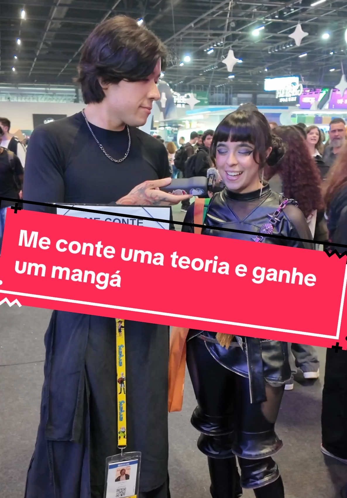 Me conte uma teoria, pode ser de anime, jogos, séries, filmes e eu te dou um mangá! Eu amo muito Guerreiras do KPop e essa teoria me deixou com um quentinho no coração pro segundo filme! Já tinham visto essa teoria? @Brasil Game Show  O mangá foi Nanatsu no Taizai 1 da @editorajbc ! #anime #guerreirasdokpop #kpopdemonhunters #sajaboys #huntrix 