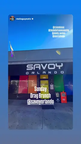 Join us every Sunday at Savoy Orlando @MeloguyEatz @Sheila from Accounting🌈💜 @shanty Santos #TrixieDeluxxe #Trixie #Drag  #DragQueen  #fyp 