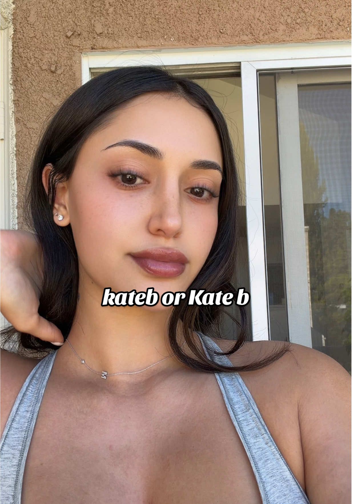 the infamous kateb or Kate-b debate is put to rest LOL 