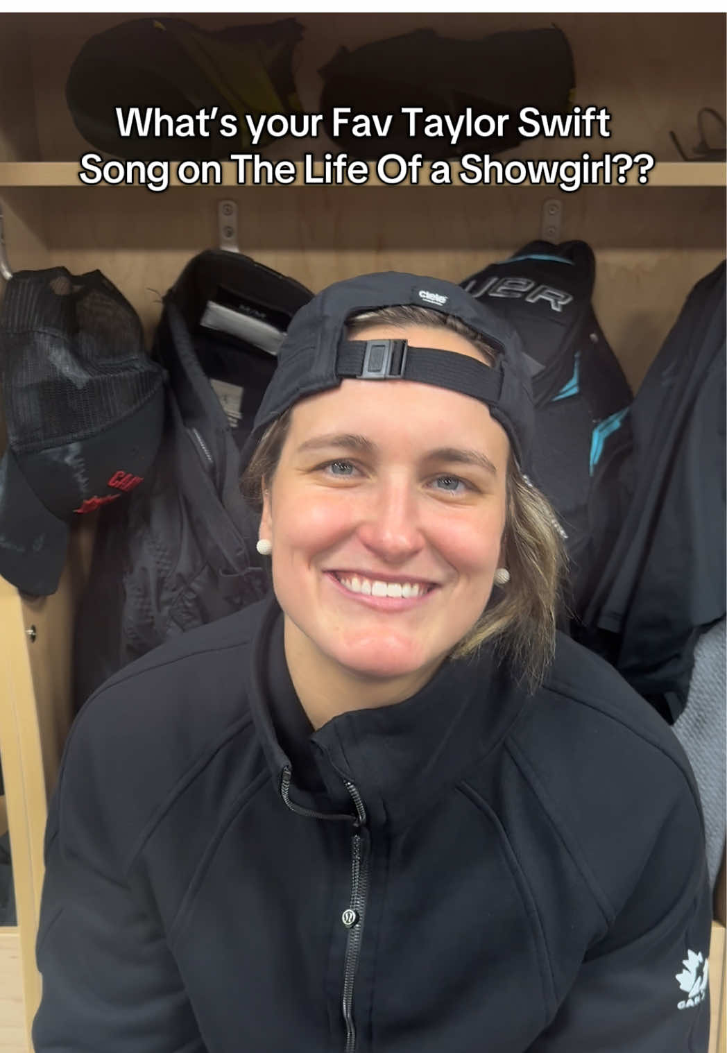 What’s your FAV on the album girls @Sarah Nurse @Emily Clark @blayre @Kiana & Hannah @emasch38 @chloeprimerano @darylwatts_ @Jenn Gardiner @Sarah Fillier @Natalie Spooner @ellaashelton @Kati Tabin @nicolegosling @Ambrose23 @juliagosling88 @Taylor Swift 