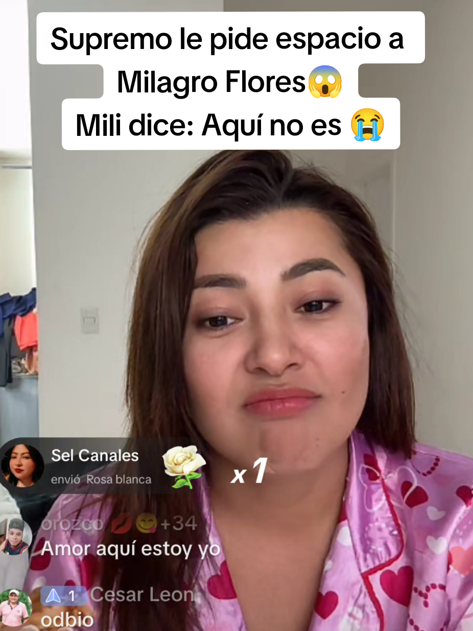 Milagro dice el famoso Aquí no es. Después de que Supremo le pidiera tener su espacio por qué ella es muy tóxica  será este el final de su hermosa relación?😱😭🤦🏻 @SuPreMO 🐧💝 @milagrofloresoficial  #Milagrofloresllora #parejas #espacioentreparejas #fyp #supremoymilagroflores 