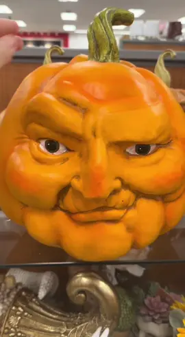 Personality pumpkin?!🎃 #pumpkin #halloween #falldecor #halloweendecor #fall