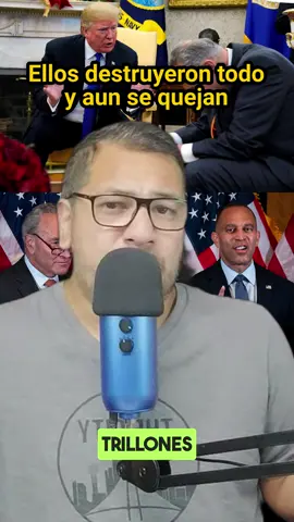 Mientras los democratas malgastaron trillones en programas inutiles, dejaron a las pequenas empresas abandonadas y a los latinos pagando el precio. Trump esta arreglando el desastre: bajando la inflacion, recuperando empleos y devolviendo el orgullo americano. Pero los mismos que destruyeron el pais prefieren verlo fracasar antes que aceptar que funciona. #Democratas #Inflacion #Trump2025 #AmericaPrimero #joshalballero