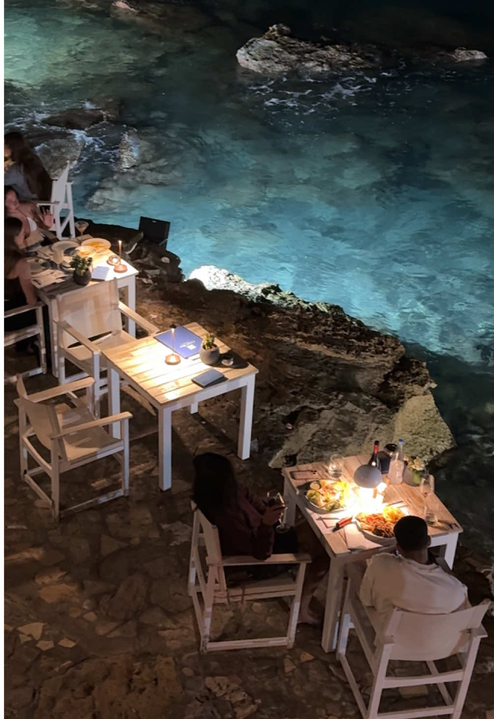 💙✨🍸 @Cretan Blue Restaurant #crete #greece #travel #cretanbluerestaurant #fyp 