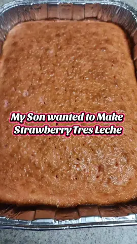 #StrawberryTresLeche #cake #yummy #dessert #Recipe 