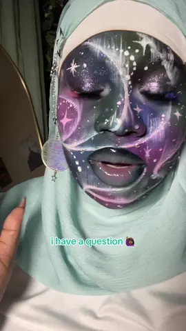 also @Yva Expressions ✨ magical guardian palette on my eyes! #darkskinmakeup #ishasnaturepersonas #contactlenses #ai #questions