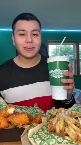 Wingstop mukbang!! First time getting Parmesan seasoned fries they were so good!!🤤😮‍💨 #wingstop #mukbang #eatingshow #eating #FoodTok @Wingstop 